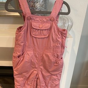 Mauve Pink Winter Zip Up Suit